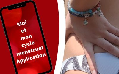 Suivre mon cycle menstruel, application versus bracelet